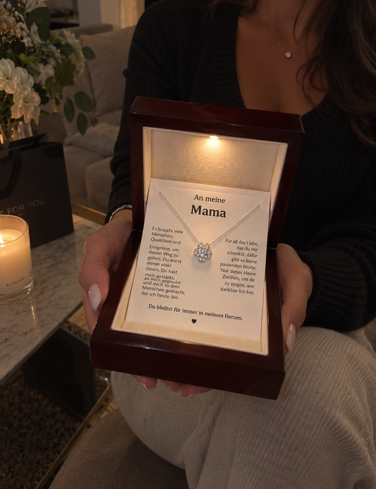 Mamas Herzenskette – Damit sie deine Liebe immer bei sich trägt